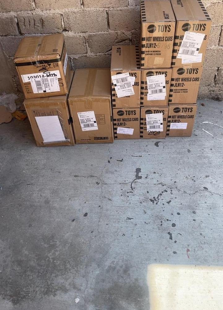 Cajas entregadas en un domicilio de Tonalá